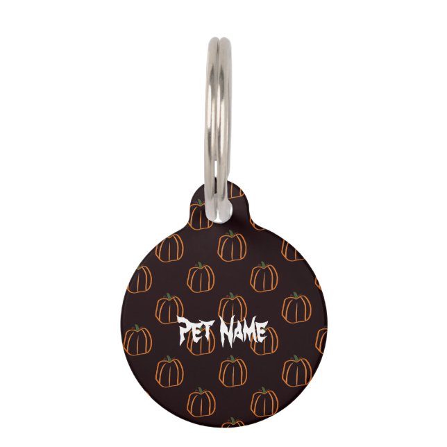 Pet pumpkin tag (Front)