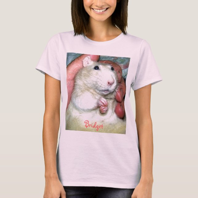 Pet Rat Bridget Long Sleeve T-Shirt (Front)