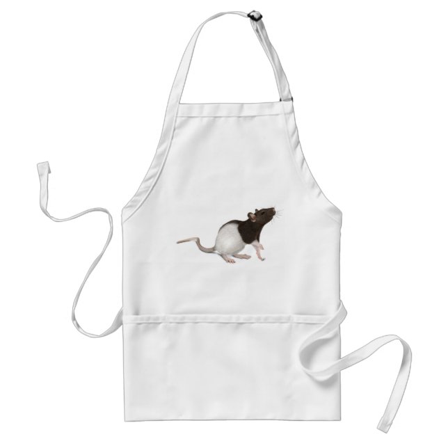 Pet Rat Painting Standard Apron (Front)