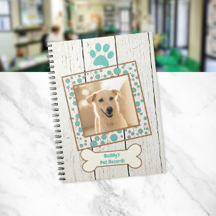 Pet Records and Care Notebook