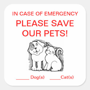 Pet Rescue Sticker