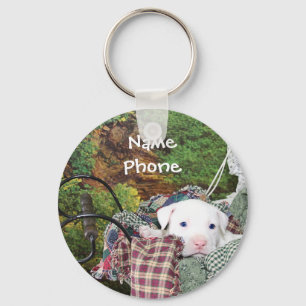 Pet Service Advertising Key Ring