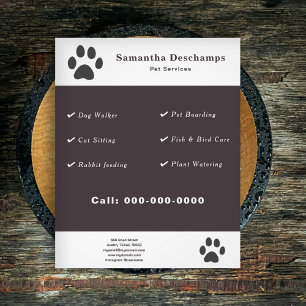 Pet Services Flyer