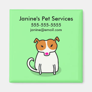 Pet Services Promotional Magnet