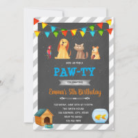 Pet shop birthday party