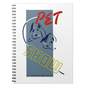 Pet Show Notebook