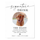 Pet Signature Drink Sign | Wedding Drink Bar Sign