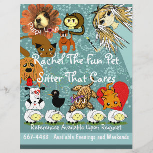 Pet Sitter Flyer