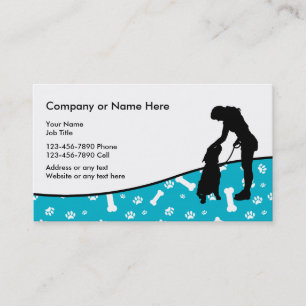 Pet Sitter Service Business Card