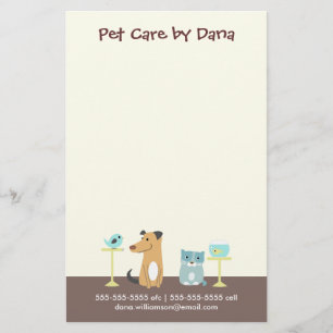 Pet Sitter's Business Flyer