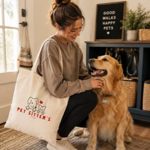 Pet Sitter's Club Dog Walkers Professional Sitter Tote Bag