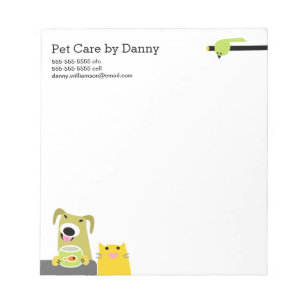 Pet Sitter's Notepad