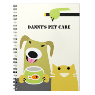 Pet Sitting Business Notebook