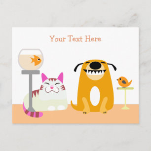 Pet Sitting Business Postcard