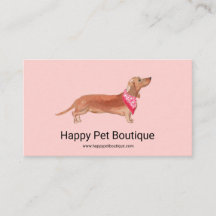 Pet Sitting, Dog Sitting, Pet Business Cards,  Bus