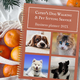Pet Sitting Dog Walking Service Personalised Photo Planner