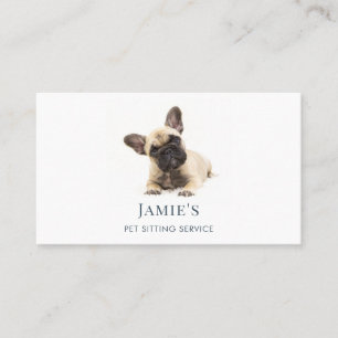 Pet Sitting Service Business Card