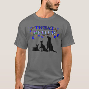 Pet Snacks Feed Me Funny Dog Mum T-Shirt