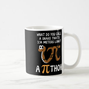Pet Snake Math Pi Day Python Coffee Mug