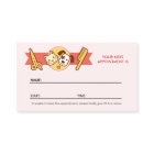 Pet Spa Salon - Appointment Card