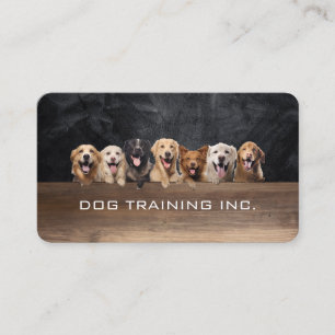 Pet Supply Store Animal Trainer Groomer Business Card