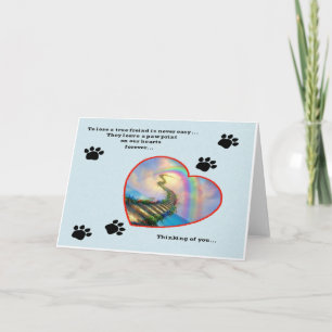 Pet Sympathy Card