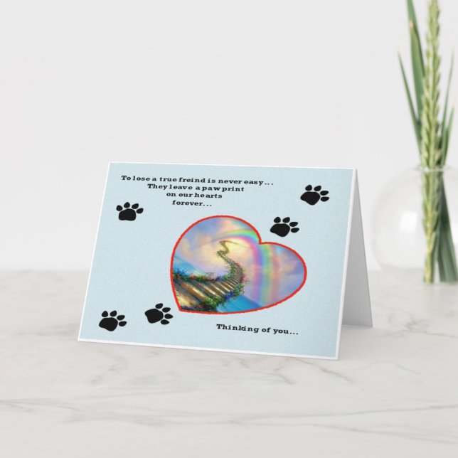 Pet Sympathy Card (Front)