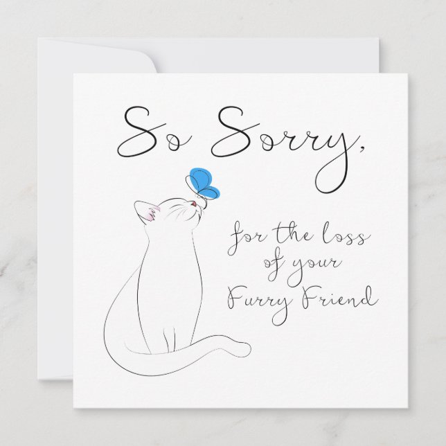 Pet Sympathy Card (Front)