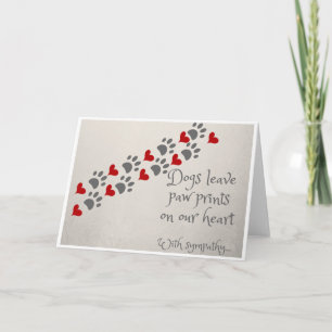 Pet Sympathy Card