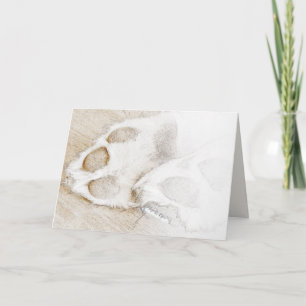 Pet sympathy card
