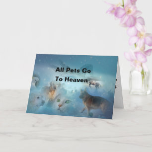 Pet  Sympathy Card