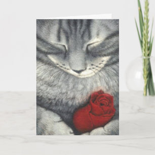 Pet Sympathy Card (Cat)
