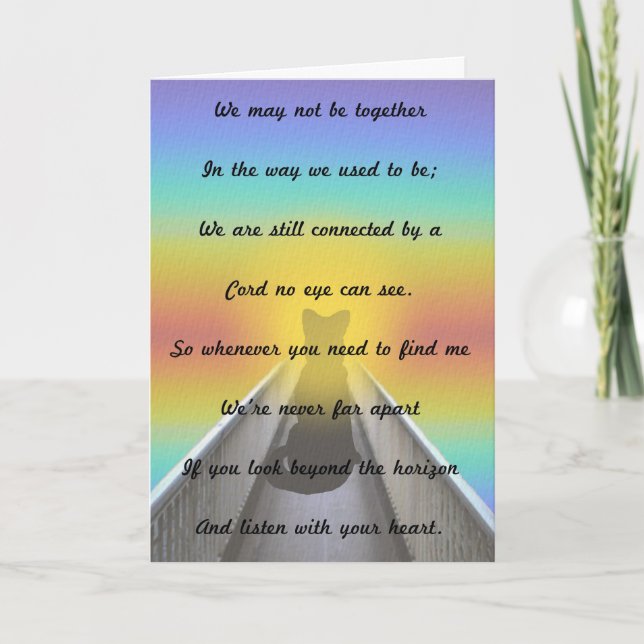 Pet Sympathy Card - Dog (Front)