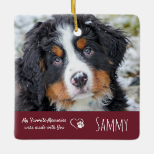 Pet Sympathy Quote - Pet Loss Quote - Pet Memorial Ceramic Ornament