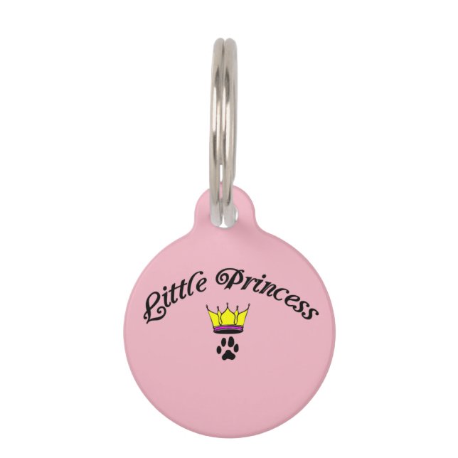 pet tag little princess (Back)
