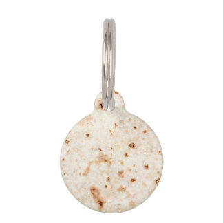 Pet tag tortilla shell
