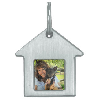 Pet tag with picture of you and your pet