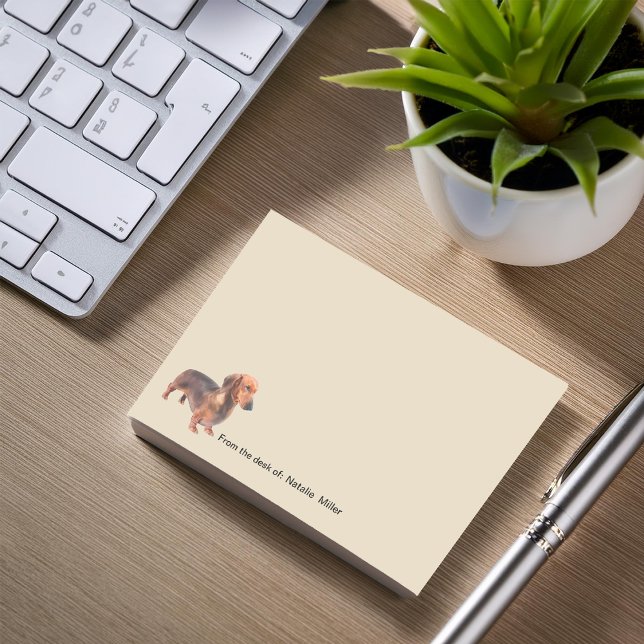 Pet Theme Dachshund Dog Breed Post-it Notes (Creator Uploaded)