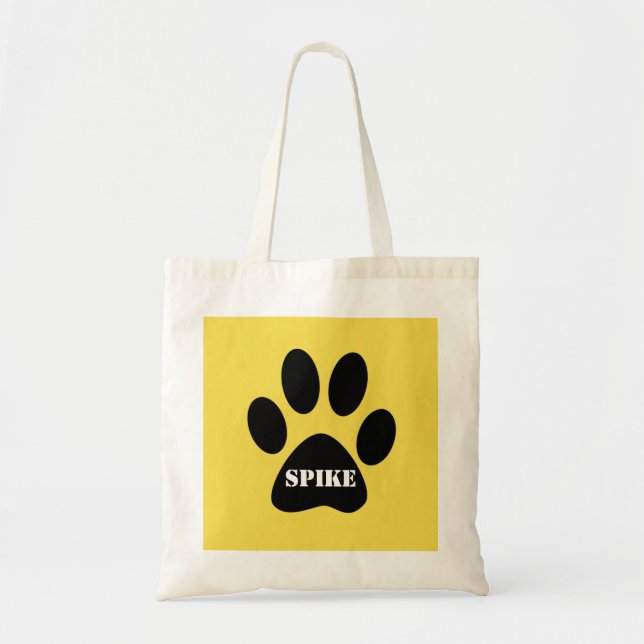 Pet Tote Bag Personalised (Front)