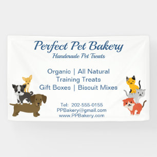 Pet Treat Supplies Business Banner