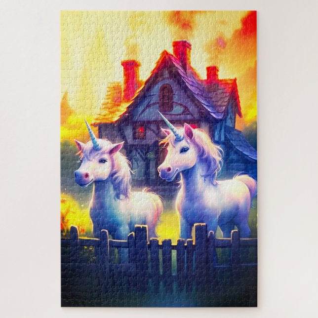 Pet Unicorns Jigsaw Puzzle (Vertical)