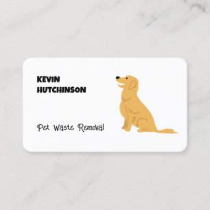 Pet Waste Removal Business Card