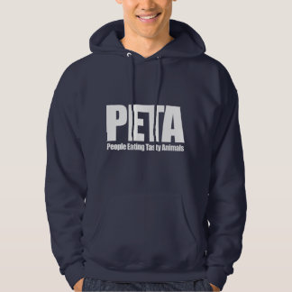 PETA People Eating Tasty Animals Funny Food Humour Hoodie