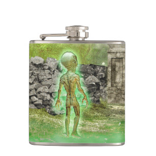 Petaca The Silent Man Hip Flask