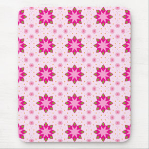 Petal Blossom Confetti pattern Mouse Mat