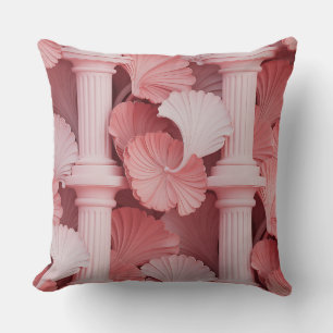 Petal Column Overlap 3D Batik Motif Cushion