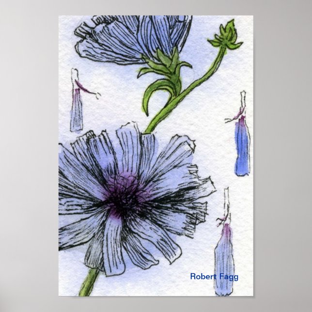 Petal Fall #2 Art Print (Front)