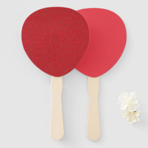 Petal Fan Set – Smooth & Textured Tomato Red