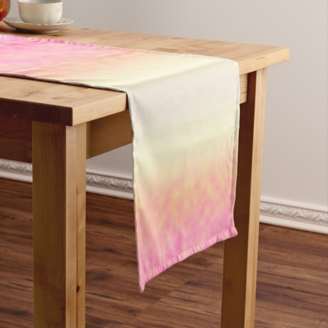 Petal Glow Long Table Runner (In Situ)