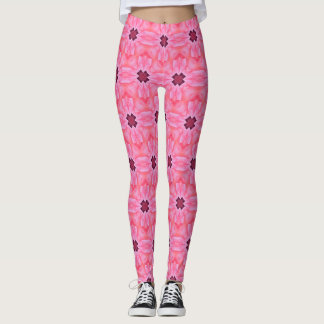Petal Mirage Floral Seamless Pattern Leggings